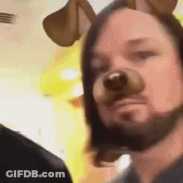 Man In Dog Costume GIF