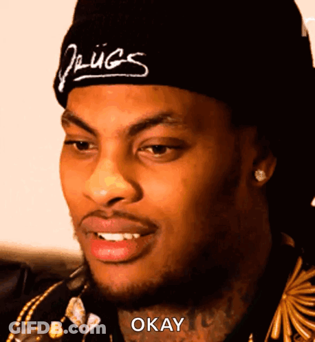Man In Drugs Beanie Saying Okay GIF