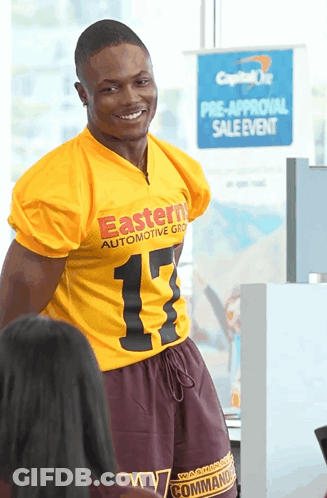 Man In Eastern Automotive Group Jersey GIF