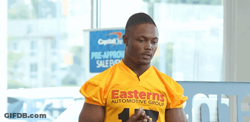 Man In Easterns Automotive Group Jersey GIF