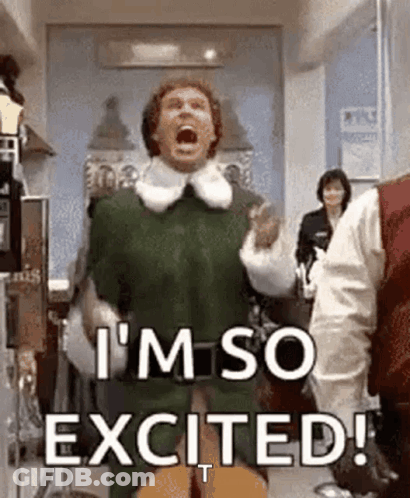 Man In Elf Costume Shouting Excited GIF