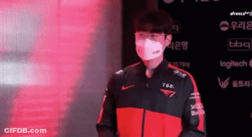 Man In Face Mask And Red Jacket GIF