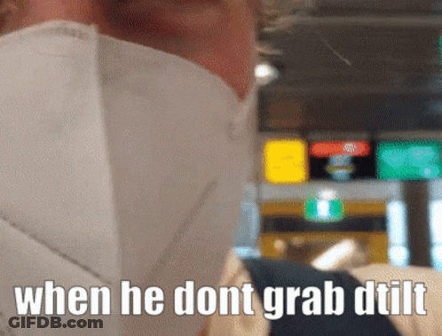 Man In Face Mask Says When He Dont Grab Dtit GIF