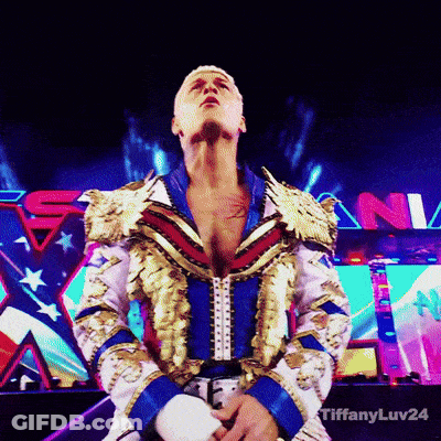 Man In Fancy Costume In Front Of Tiffanyluv24 Sign GIF