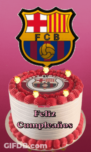 Man In FCB Jersey Holding Hand To Chest GIF