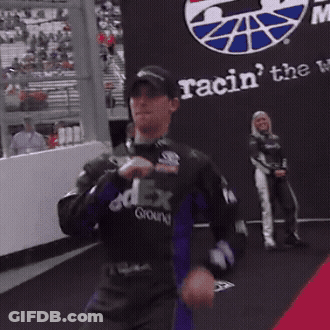 Man In FedEx Uniform Kneeling GIF