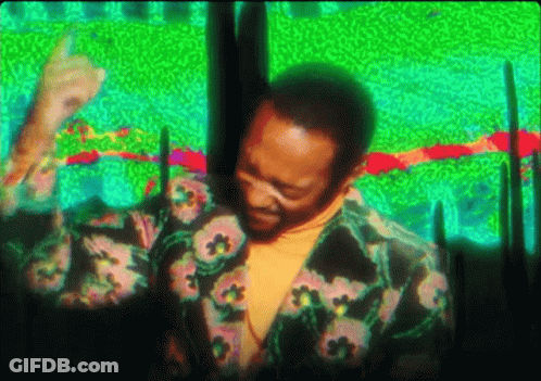 Man In Floral Jacket Dancing GIF