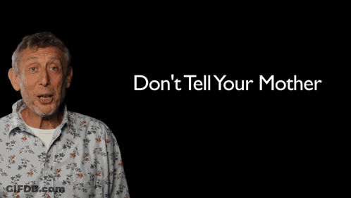 Man In Floral Shirt Before Breaking News Sign GIF
