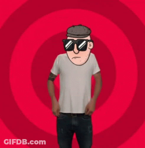 Man In Floral Shirt Says Not Me GIF