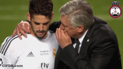 Man In Fly Jersey Kissing Another Man GIF