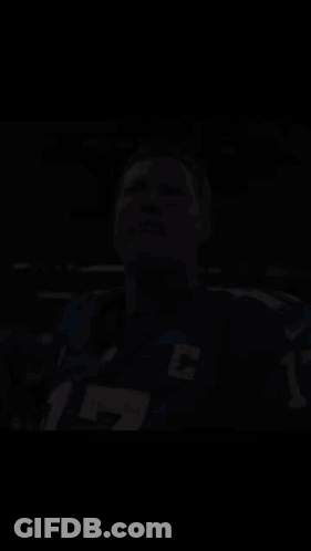 Man In Football Jersey Number 17 GIF