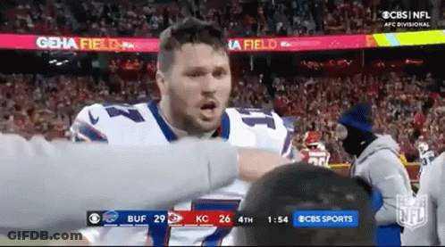 Man In Football Uniform GIF
