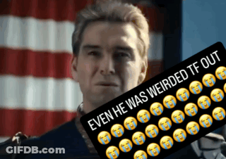 Man In Front Of American Flag Holding Sign GIF