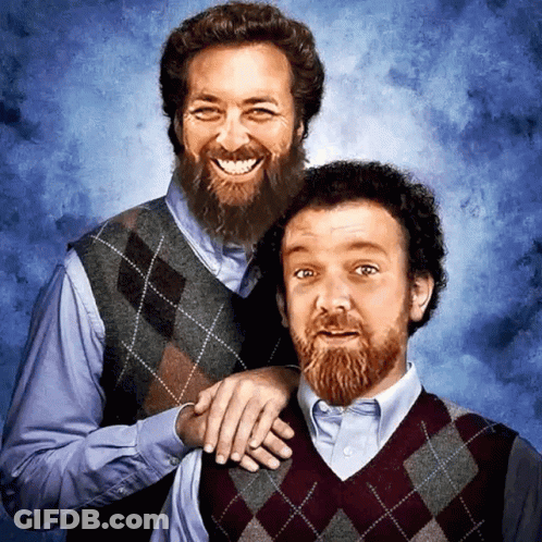Man In Front Of Chisme Screen GIF