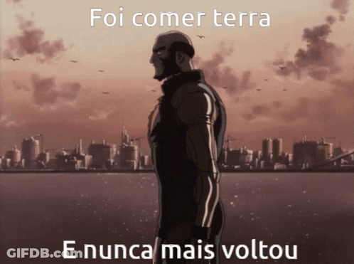 Man In Front Of City Foi Comer Terra E Nunca Mais Voltou GIF