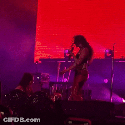 Man In Front Of Crowd With Word Dios GIF