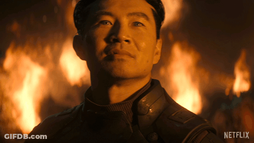Man In Front Of Fire Netflix GIF