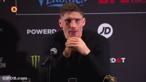 Man In Front Of Glory Sign GIF