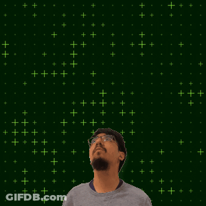 Man In Front Of Green Background Number 10 GIF