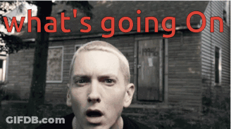 Man In Front Of House Saying What's Going On GIF