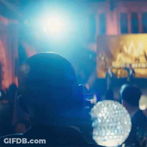 Man In Front Of McDonald's Sign GIF