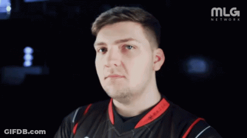Man In Front Of MLG Network Banner GIF