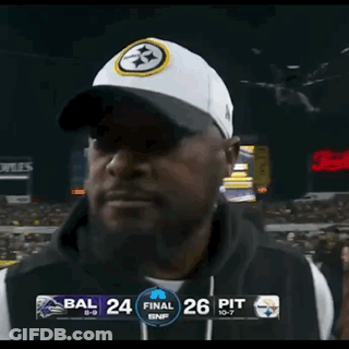 Man In Front Of Scoreboard Saying Bal 24 GIF