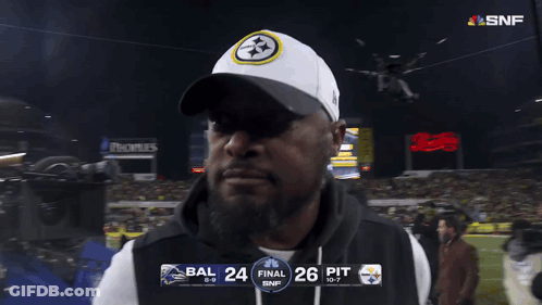 Man In Front Of Scoreboard Saying Final 26 Pit GIF