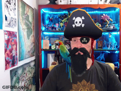 Man In Front Of Ship Says We Shall Have A Magnificent Garden Party And You're Not Invited GIF