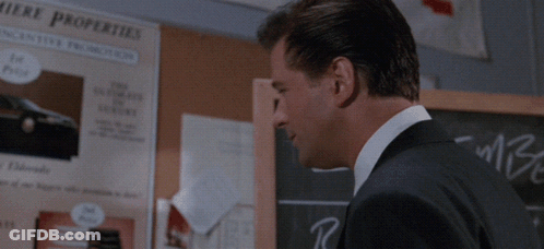 Man In Front Of Sign Saying Ohh Have I Got Your GIF