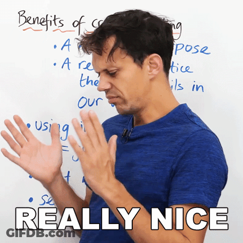 Man In Front Of White Board Really Nice GIF