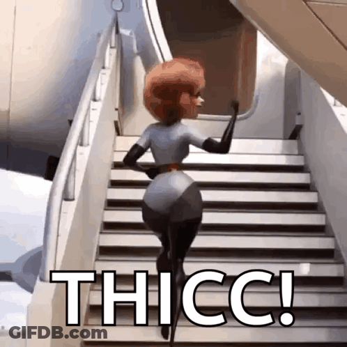 Man In Front Of White Board Saying Thiccc GIF