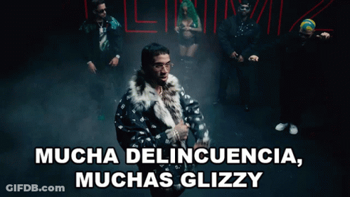 Man In Fur Coat Mucha Delincuencia Muchas Glizzy GIF