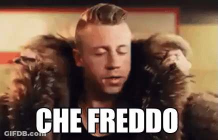 Man In Fur Coat Saying Che Freddo GIF