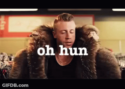 Man In Fur Coat Saying Oh Hun GIF