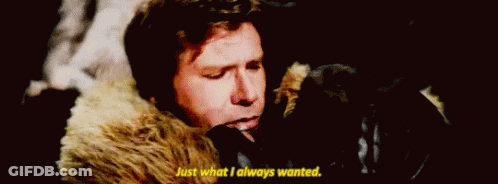 Man In Fur Coat Says What I Wanted GIF