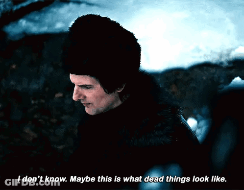 Man In Fur Hat Says I Don't Know GIF