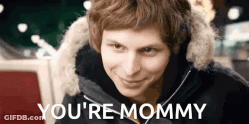 Man In Fur Hood Smiling Saying You're Mommy GIF