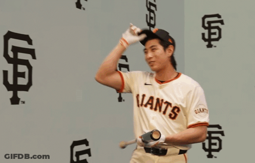 Man In Giants Jersey GIF