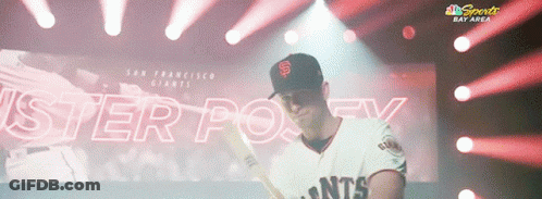 Man In Giants Jersey GIF