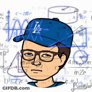 Man In Glasses And Baseball Cap With L GIF