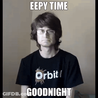 Man In Glasses And Black Orbit Shirt GIF