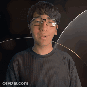 Man In Glasses And Black Shirt Saying Fernando GIF