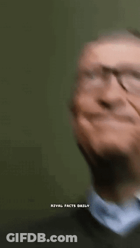 Man In Glasses And Blue Shirt Smiling Did GIF
