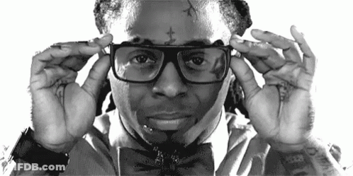 Man In Glasses And Bow Tie GIF