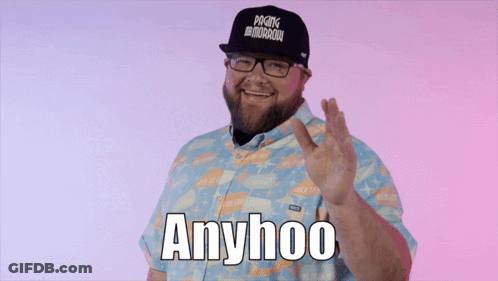 Man In Glasses And Hat Saying Pacific Motorola GIF