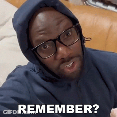 Man In Glasses And Hood Saying Remember GIF