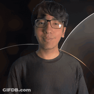 Man In Glasses And Jamie Shirt GIF
