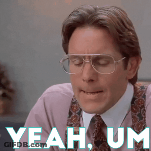 Man In Glasses And Pink Shirt Saying Yeah Um GIF