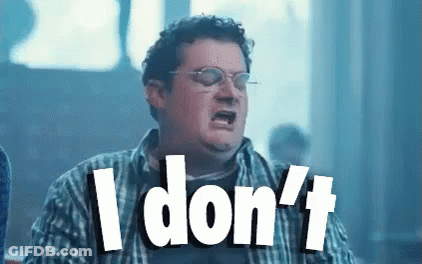 Man In Glasses And Plaid Shirt Saying I Don't GIF